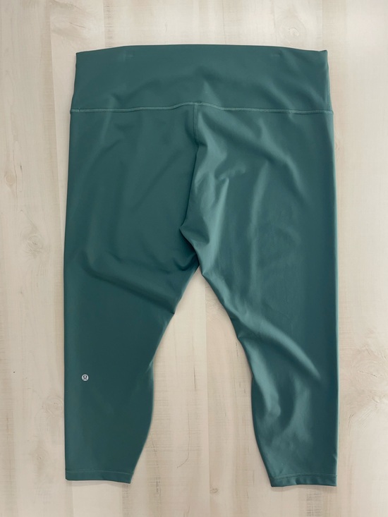 lululemon athletica Pants - LULULEMON womens green align high rise crop stretch leggings workout lounge yoga
